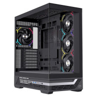 CAJA ATX SEMITORRE EINAREX S800 RGB 4 FANS NEGRA EXCS-PR-800R-B