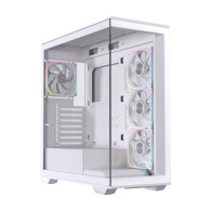 CAJA ATX SEMITORRE EINAREX S700 RGB 4 FANS BLANCA EXCS-PR-700R-W