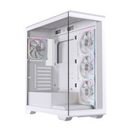 CAJA ATX SEMITORRE EINAREX S700 RGB 4 FANS BLANCA EXCS-PR-700R-W