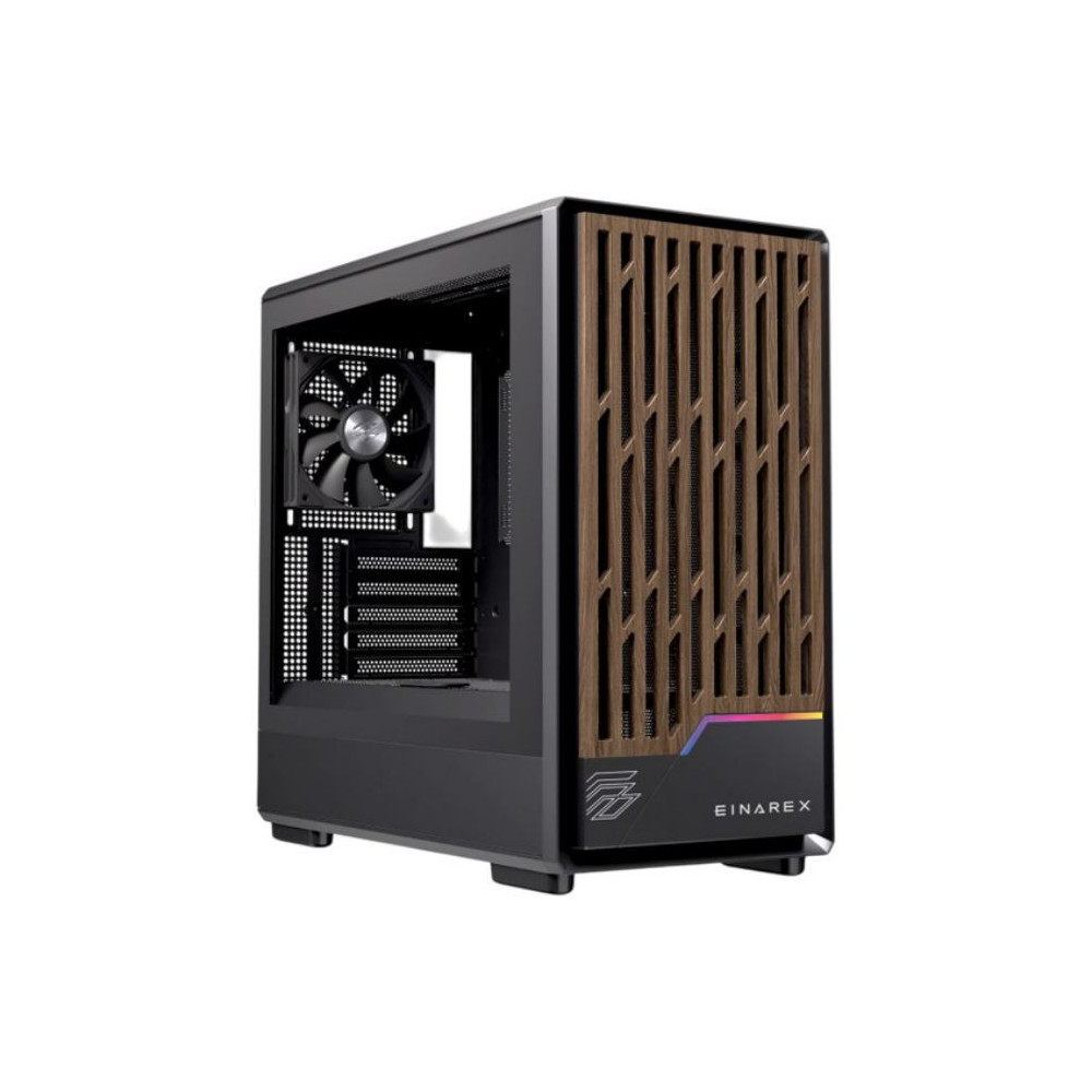 CAJA MICRO-ATX SEMITORRE EINAREX PM400 CORE NEGRA EXCS-PM-400C-B