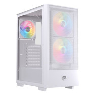 CAJA ATX SEMITORRE EINAREX P100 RGB NEGRA 3 FANS EXCS-PL-100R-B