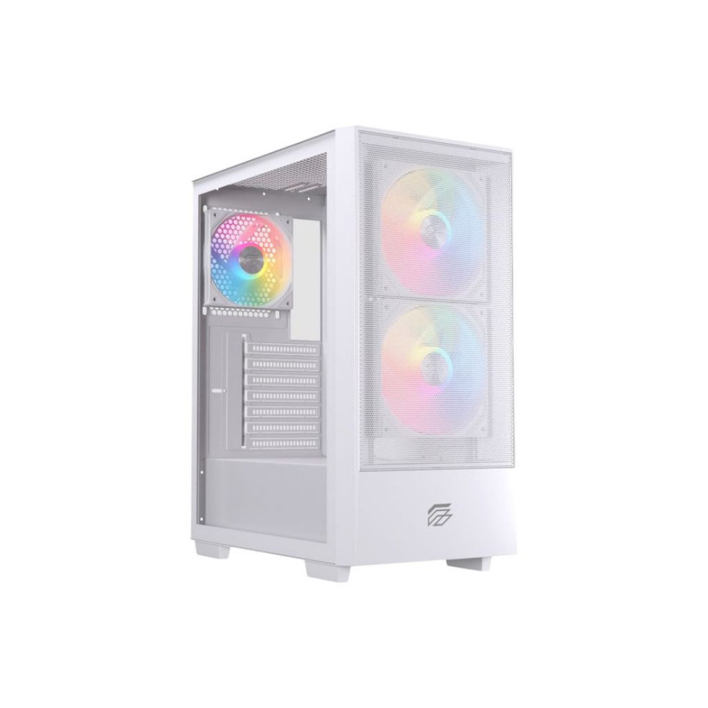 CAJA ATX SEMITORRE EINAREX P100 RGB NEGRA 3 FANS EXCS-PL-100R-B