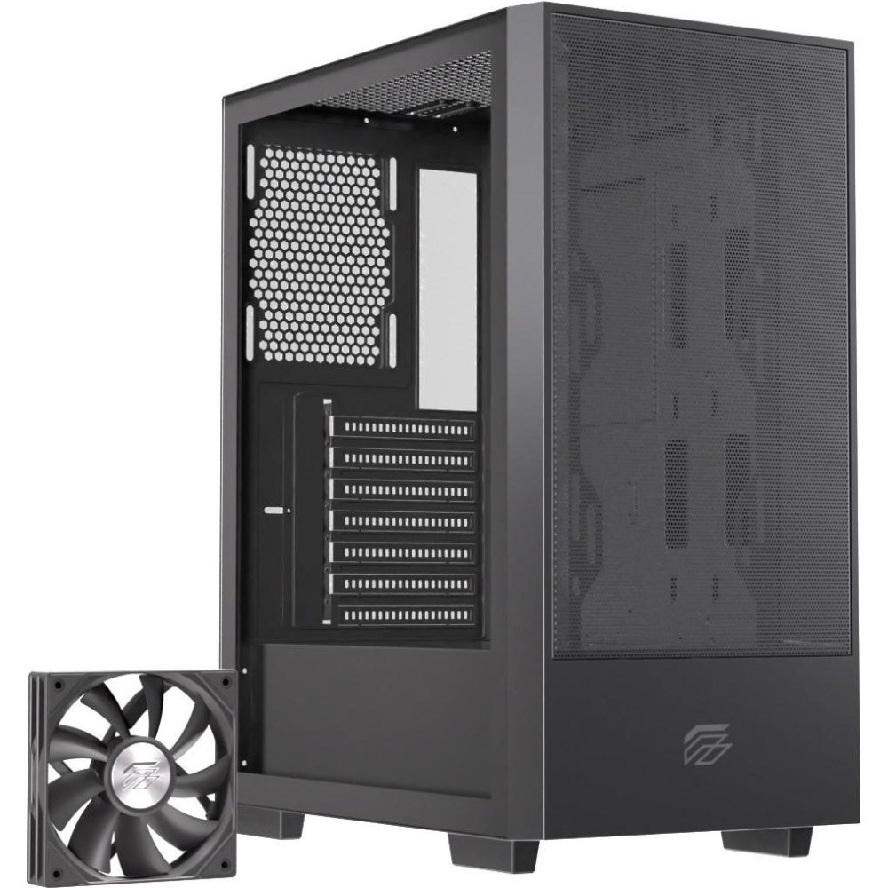 CAJA ATX SEMITORRE EINAREX P100 CORE NEGRA EXCS-PL-100C-B