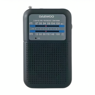 DAEWOO RADIO PORTATIL NEGRO