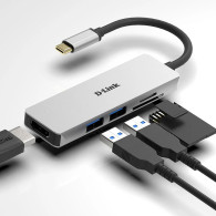 HUB USB-C D-LINK 3 EN 1 (HDMI 2USB 3.1) DUB-M530