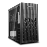 CAJA MICRO-ATX SEMITORRE DEEPCOOL MATREXX 30 CRISTAL TEMPLADO NEGRA