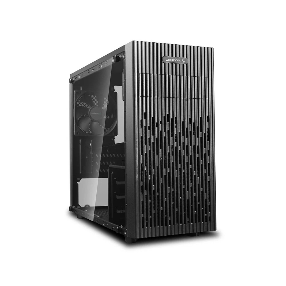 CAJA MICRO-ATX SEMITORRE DEEPCOOL MATREXX 30 CRISTAL TEMPLADO NEGRA
