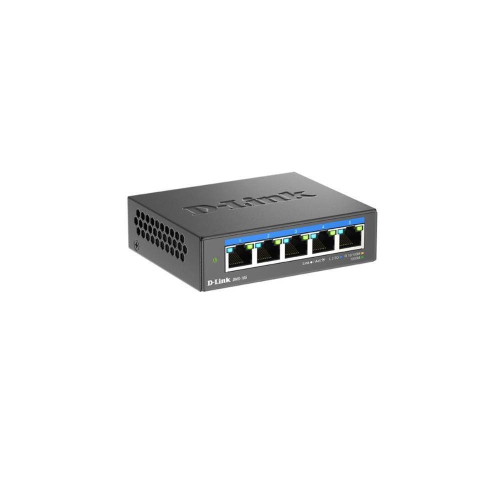 SWITCH D-LINK 5P DMS-105E 10/100/1000/2.5G MULTIGIGABIT