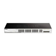 SWITCH D-LINK 24P DGS-1210-28P/E 10/100/1000 24P PoE INCLUYE 4P SFP COMBO