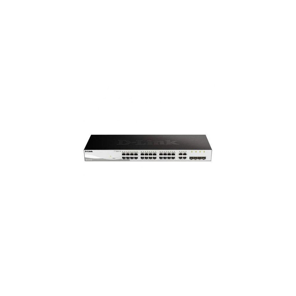 SWITCH D-LINK 24P DGS-1210-28P/E 10/100/1000 24P PoE INCLUYE 4P SFP COMBO