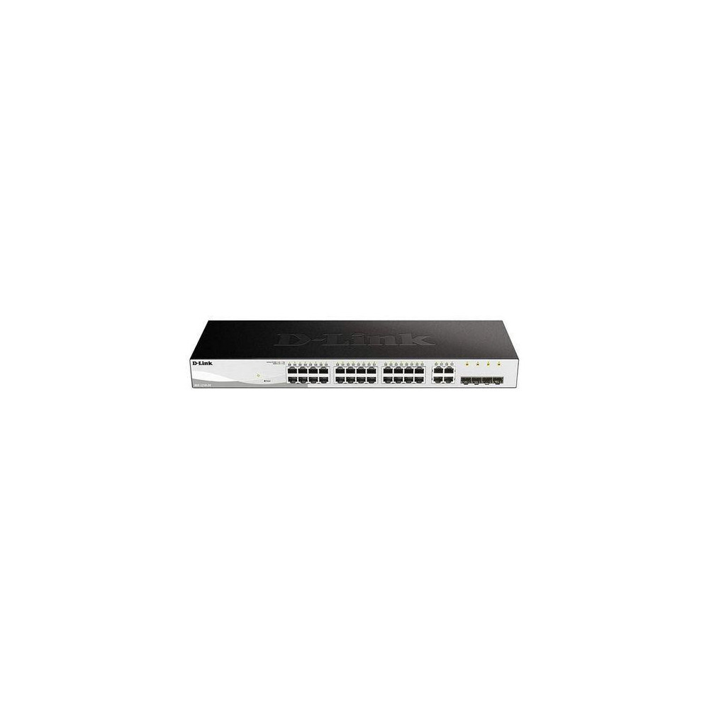 SWITCH D-LINK 28P DGS-1210-28/E 28P10/100/1000 INCLUYE 4P SFP COMBO