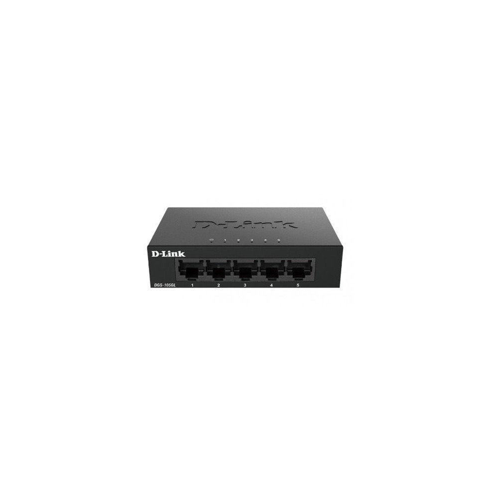 SWITCH D-LINK 5P DGS-105GL 10/100/1000 METAL