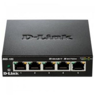 SWITCH D-LINK 5P DGS-105/E 10/100/1000 METAL SOHO