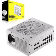 Fuente/PSU Corsair RM1000e 2025 80 Plus Gold 1000W ATX 3.1 PCIE 5.1 Modular Blanco