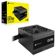 FUENTE ALIMENTACION ATX 750W CORSAIR CX750 80 PLUS BRONZE