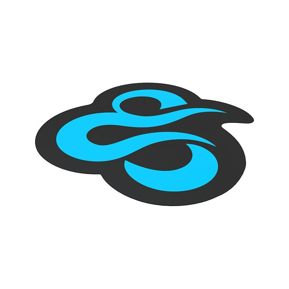 ALFOMBRILLA DE SUELO NEWSKILL FLOORPAD PARA SILLA GAMING BORDE COSIDO NEGRO/AZULu