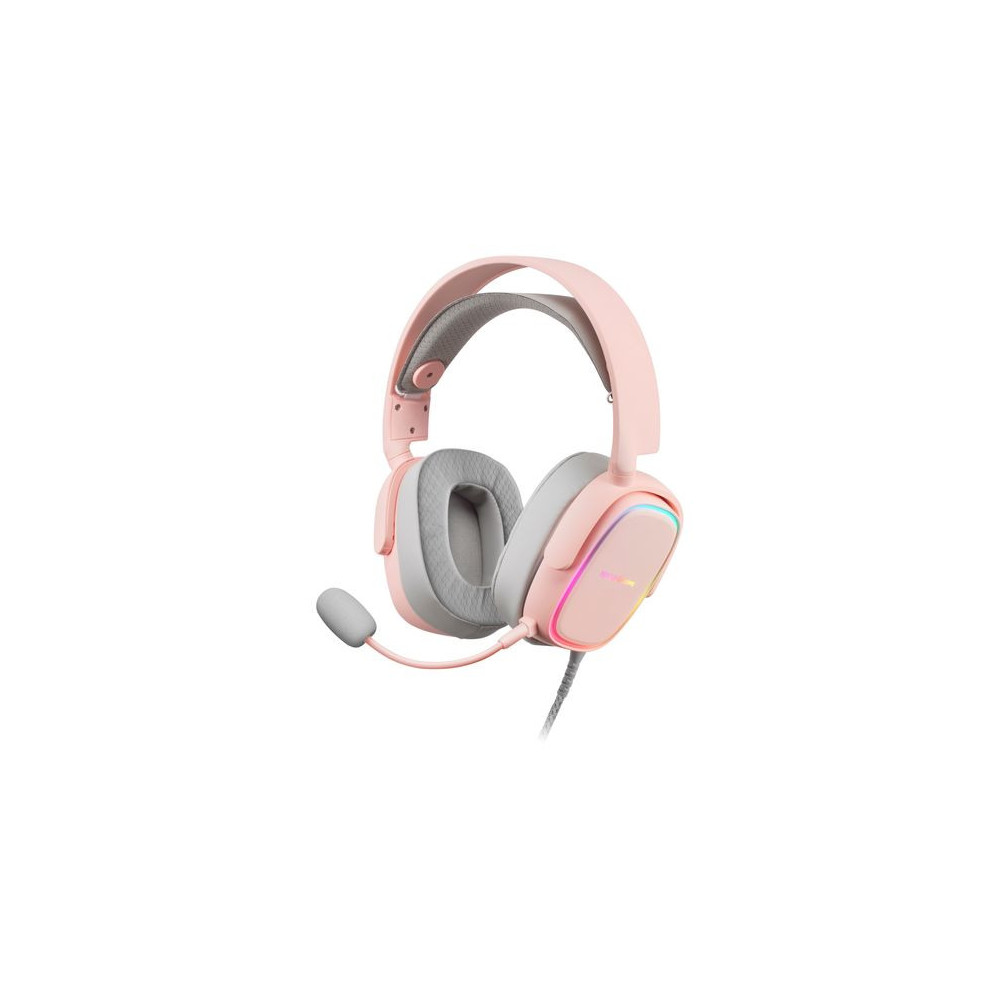 Auricular + Micrófono Mars Gaming RGB Rosa (MHAXP)
