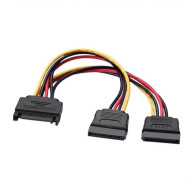 Cable AISENS alimentacion SATA/M a 2SATA/H (A131-0353)