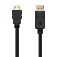 CABLE DISPLAYPORT MACHO A HDMI MACHO 1M. VENTION HAGBF