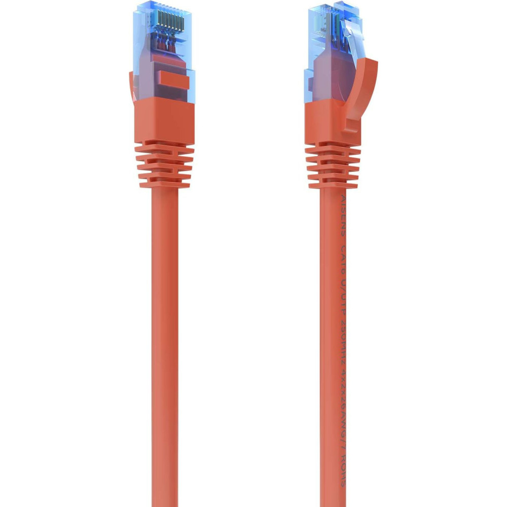 CABLE RED LATIGUI. RJ45 LSZH CAT.6A 500 MHZ UTP AWG24 ROJO 0.5M AISENS A145-0558