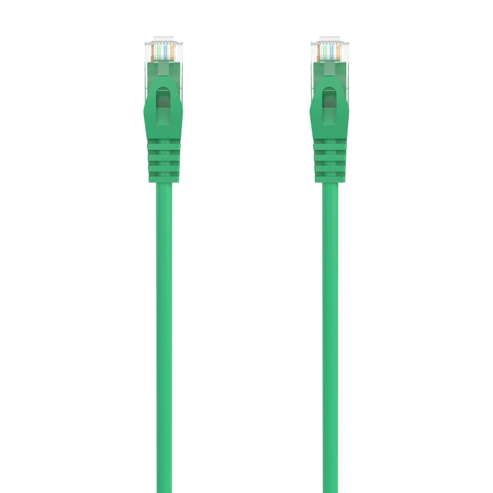 CABLE RED LATIGUILLO RJ45 CAT.6 UTP AWG24 VERDE 2.0M AISENS A135-0247