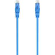 CABLE RED LATIGUILLO RJ45 CAT.6 UTP AWG26 CCA AZUL 1.0M AISENS A135-0799