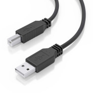 CABLE USB 2.0 CON AMPLIFICADOR TIPO AM-BM NEGRO 10M AISENS A101-0881
