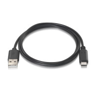 CABLE USB 2.0 3A TIPO USB-CM-AM NEGRO 2.0M AISENS A107-0052