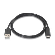 CABLE USB 2.0 3A TIPO USB-CM-AM NEGRO 2.0M AISENS A107-0052