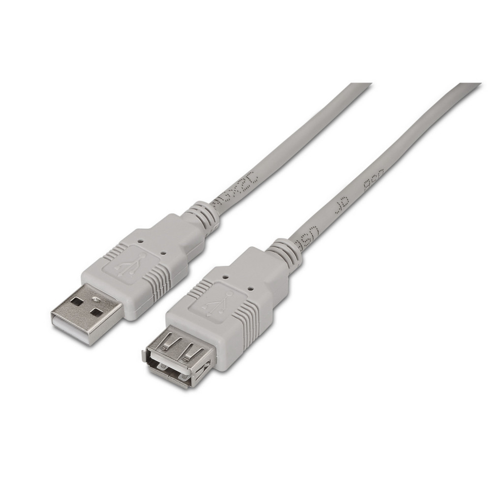 CABLE USB 2.0 TIPO AM-AH BEIGE 1.8M AISENS A101-0013