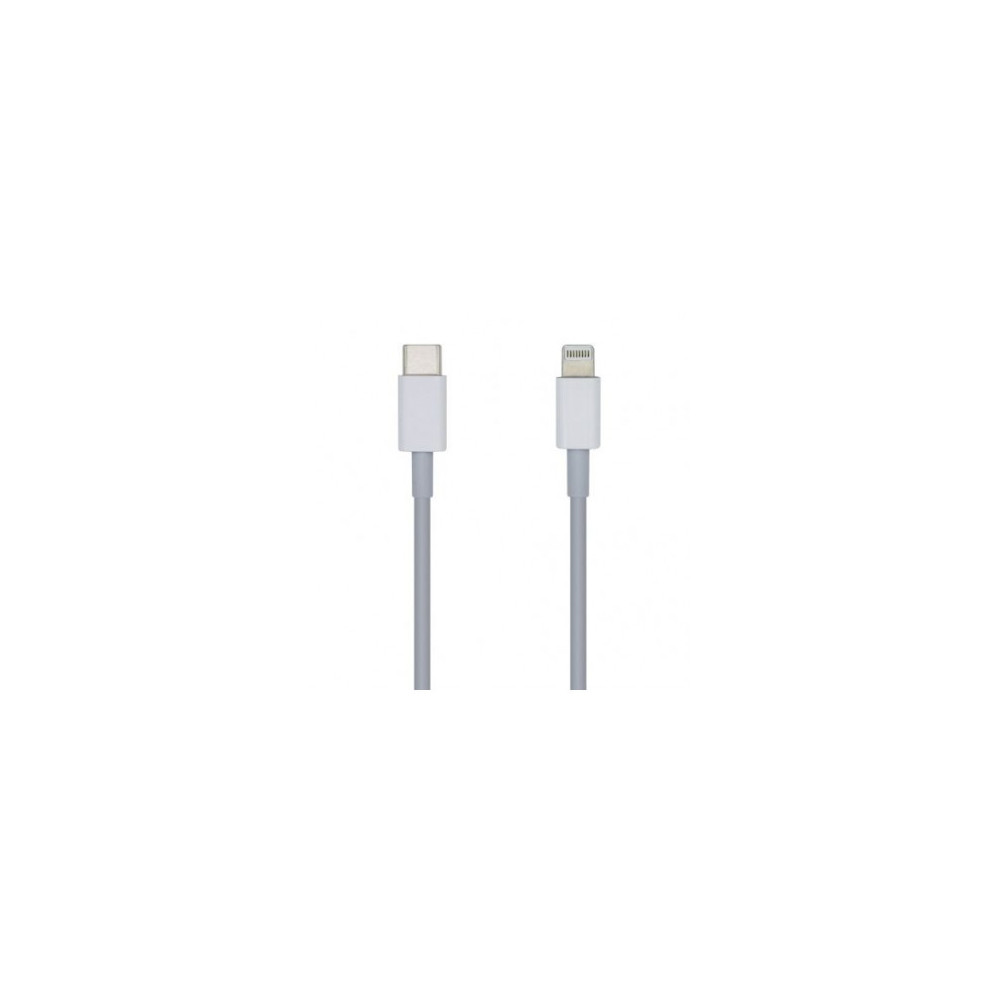CABLE USB 2.0 USB-CM A LIGHTNING 2A BLANCO 1.0M AISENS A102-0442