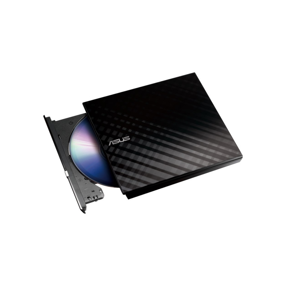 REGRABADOR EXTERNO DVD ASUS SDRW-08D2S-U LITE (NEGRO)(SLIM)(USB)