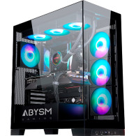 CAJA ATX ABYSM GAMING DANUBE SAVA H500 BLACK ARGB AB123511