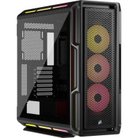 CAJA ATX SEMITORRE CORSAIR ICUE 5000T LX RGB CRISTAL NEGRA CC-9011298-WW