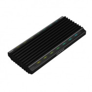 CAJA EXTERNA M.2 ASM2-RGB011GR SATA-NVME USB3.1 GEN2 NEGRA AISENS ASM2-RGB012B