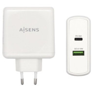 CARGADOR 48W 1xUSB-C PD3.0 30W 1xUSB-A QC3.0 18W BLANCO AISENS ASCH-2PD30QC-W