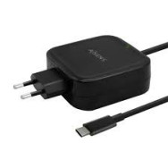 CARGADOR 65W PD3.0 QC3.0 1XUSB-C 1.2M NEGRO AISENS ASCH-1PD65WL-BK