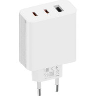 CARGADOR USB XIAOMI PARED GAN CHARGER 2C1A 2xUSB Tipo-C/ 1xUSB 67W BHR7493EU