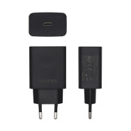 CARGADOR USB-C PD3.0 1XUSB-C 20W NEGRO AISENS ASCH-1PD20-BK