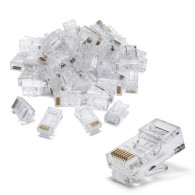 CONECTOR RJ45 8 HILOS CAT.6 AWG24 50 UDS AISENS A139-0656