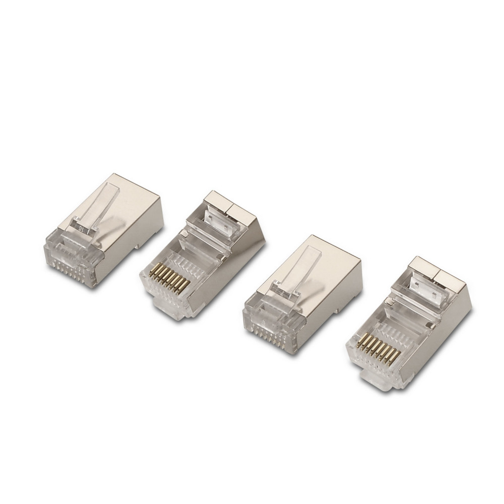 CONECTOR RJ45 8 HILOS FTP CAT.6 AWG24 (10 UDS) AISENS A139-0298