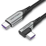 CONVERSOR USB-A+USB-C A HDMI USB-AM+USB-CM-HDMIH ALU GRIS 15CM AISENS A109-0913