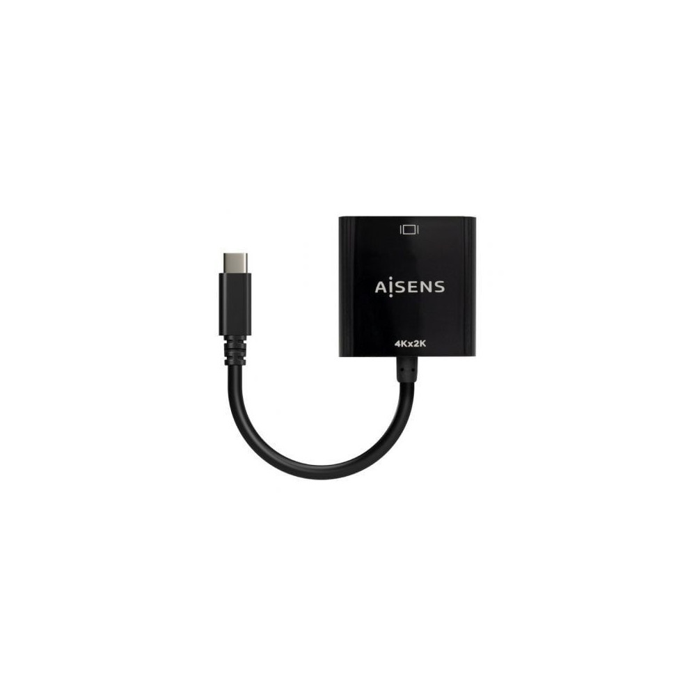 CONVERSOR USB-C A HDMI 4K30HZ USB-CM-HDMIH NEGRO 15CM AISENS A109-0684