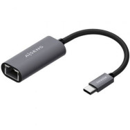 CONVERSOR USB3.1 GEN1 USB-C A ETHERNET GIGABIT GRIS 15CM AISENS A109-0709