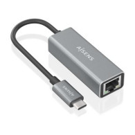CONVERSOR USB3.1 GEN1 USB-C A ETHERNET GRIS 15CM AISENS A109-0898