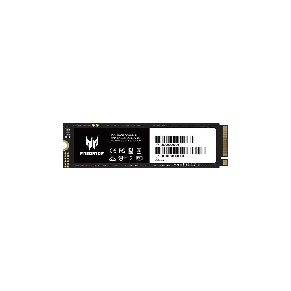 HD SSD 512GB ACER PREDATOR M.2 PCIE GEN4 NVMe GM7 BL.9BWWR.117