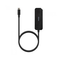 HUB USB 3.1 USB-C USB-CM-4xTIPO AH NEGRO 60CM AISENS A109-0716