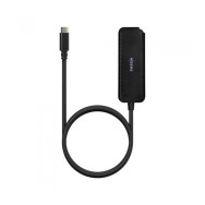 HUB USB 3.1 USB-C USB-CM-4xTIPO AH NEGRO 60CM AISENS A109-0716