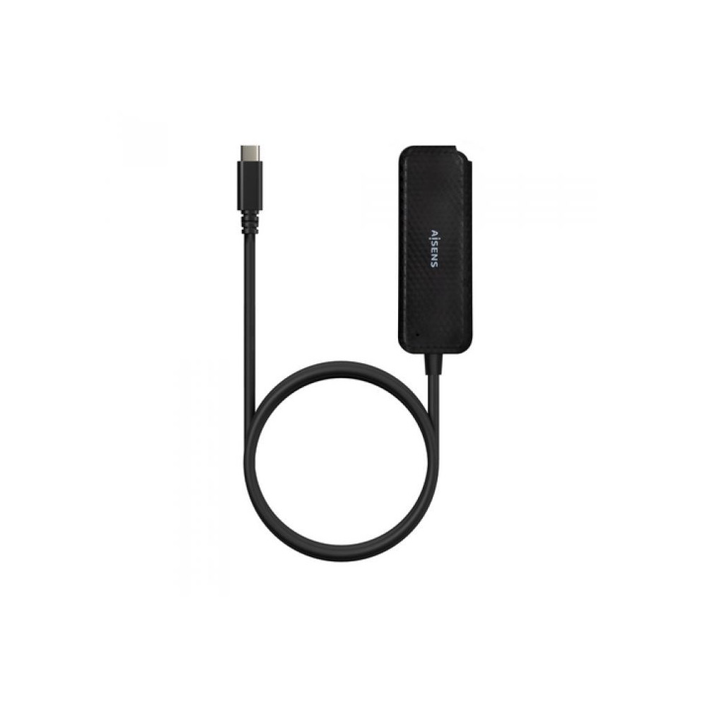 HUB USB 3.1 USB-C USB-CM-4xTIPO AH NEGRO 60CM AISENS A109-0716
