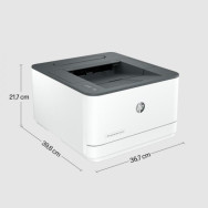 IMPRESORA HP LASERJET MONOCROMO Pro 3002DN DUPLEX 3G651F BLANCA(139A)